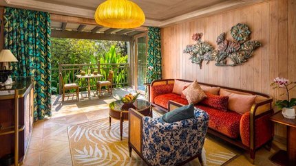 Phòng khách nhiều ánh sáng tự nhiên