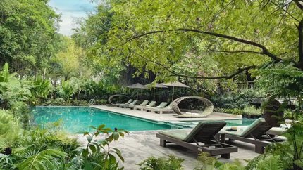 Không gian nhiều cây xanh