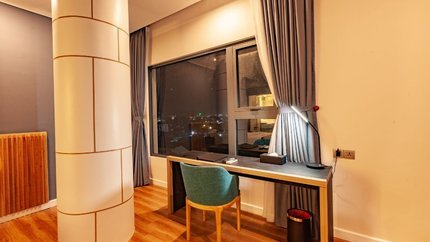 Phòng được trang bị nội thất hiện đại