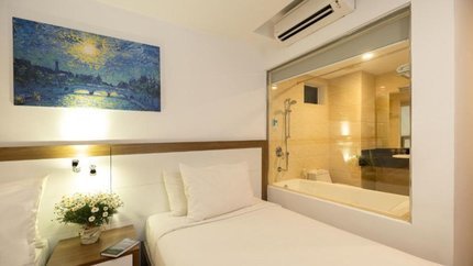 Phòng với trang thiết bị tiện nghi