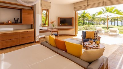 Phòng được bài trí sang trọng