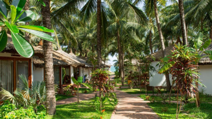 Sân vườn Ananda Resort Mũi Né Phan Thiêt