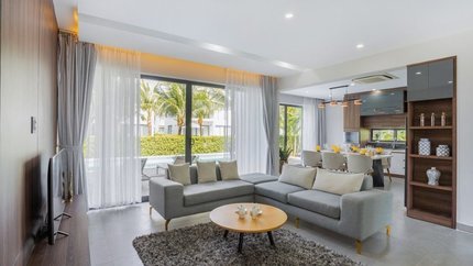 Không gian phòng khách hiện đại