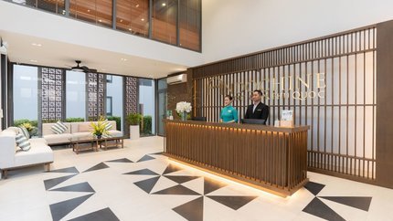 Khu vực sảnh Andochine Phú Quốc