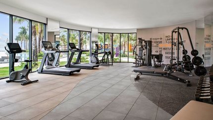 Phòng tập Gym rộng rãi