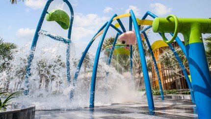 Khu Kids Club ngoài trời