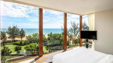 Phòng ngủ master với view tuyệt đẹp