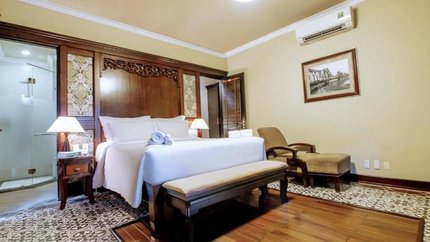 Không gian phòng rộng rãi thoải mái