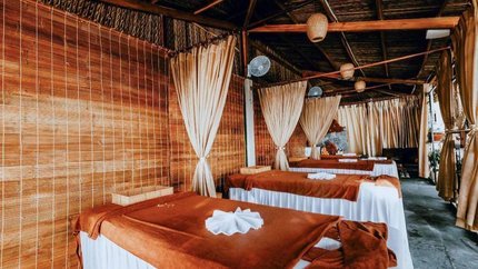 Spa với không gian thư giãn