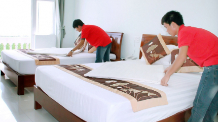 Phòng Deluxe Twin Khách Sạn Tại Ann Quảng Ninh