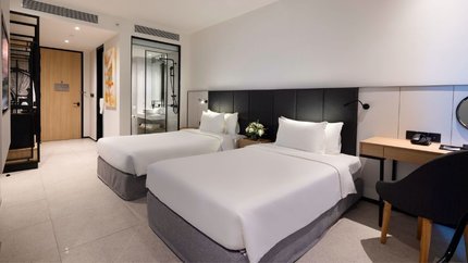 Phòng có lựa chọn 2 giường đơn