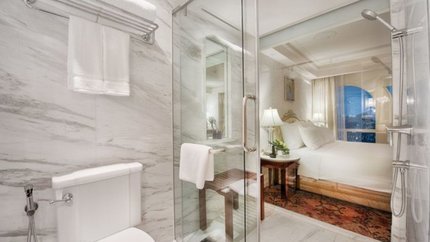 Phòng vệ sinh được thiết kế hiện đại