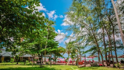 Khung cảnh resort hướng toàn bộ ra biển