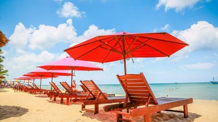 Bãi tắm nghỉ mát thư giãn