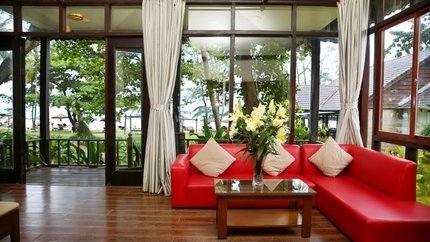 Không gian lãng mạn đầy đủ tiện nghi