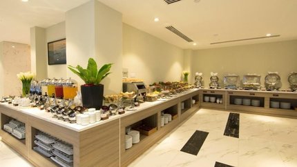 Quầy bufet tại nhà hàng