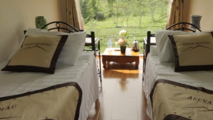 Phòng Bungalow Container tại Arena Village Mộc Châu 3 sao