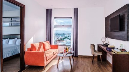 Căn hộ 1 phòng ngủ với không gian phòng khách