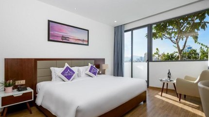Phòng Balcony Junior Suite với đầy đủ tiện nghi