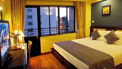 Tiện nghi đầy đủ, phòng rất thoáng