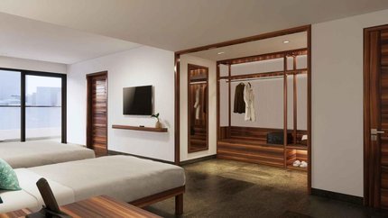 Không gian phòng đầy đủ tiện nghi