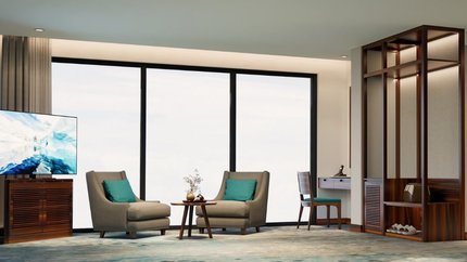 Không gian phòng thiết kế sang trọng