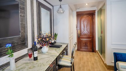 Phòng được thiết kế sang trọng