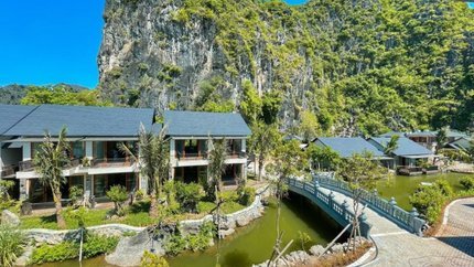 Khuôn viên khu nghỉ dưỡng