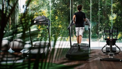 Phòng gym đầy đủ tiện nghi