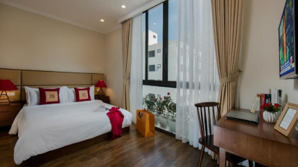 Nội thất cao cấp tại Au Coeur Terrace Suite, Au Coeur d’Hanoi Apartment