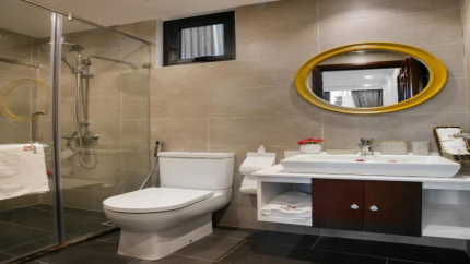 Phòng vệ sinh Au Coeur Comfort, Au Coeur d’Hanoi 3*