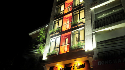 Kiến trúc sang trọng tại Au Coeur d’Hanoi Boutique