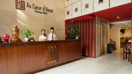 Lễ tân Au Coeur d’Hanoi Boutique 3*