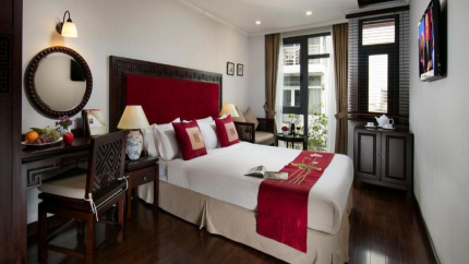 Phòng Luxury City View Double/Twin Au Coeur d’Hanoi Boutique Hotel