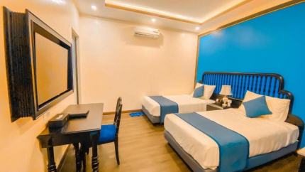 Không gian hạng phòng 2 giường đơn