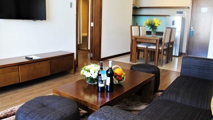 Grand Suite sea view với không gián tiện ích khác