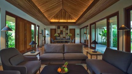 Phòng khách sang trọng tiện nghi