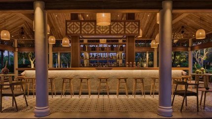 Quầy coffee tại khách sạn