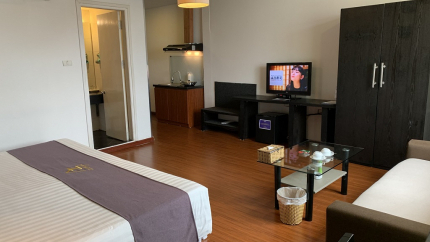 Phòng Semi Suite với phòng ngủ