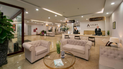Sảnh chính Azure Sapa Hotel
