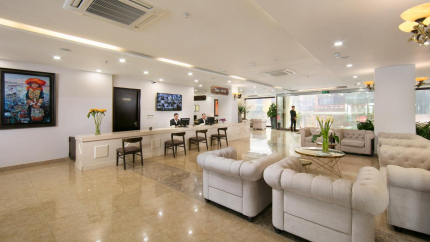 Sảnh Lễ Tân Azure Sapa Hotel