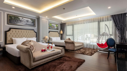 Phòng Family Suite tại Babylon Premium Hotel & Spa