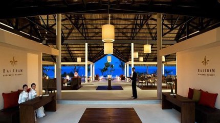 Sảnh lễ tân của resort