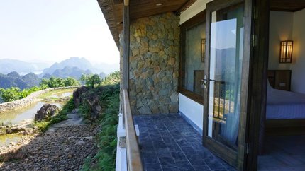 View từ phòng Round House Single