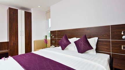 Phòng mang tông màu trắng hiện đại