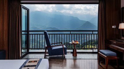 Phòng có tầm nhìn hướng núi