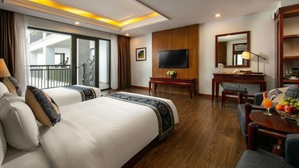 Không gian phòng rộng