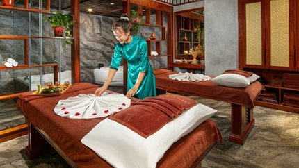 Khu vựa spa thư giãn