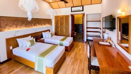 Phòng được trang bị đầy đủ tiện nghi