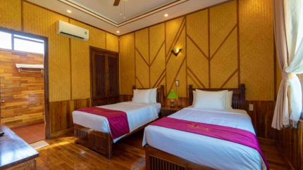 Phòng Bungalow Pool View tại Bambusa Resort Phú Quốc